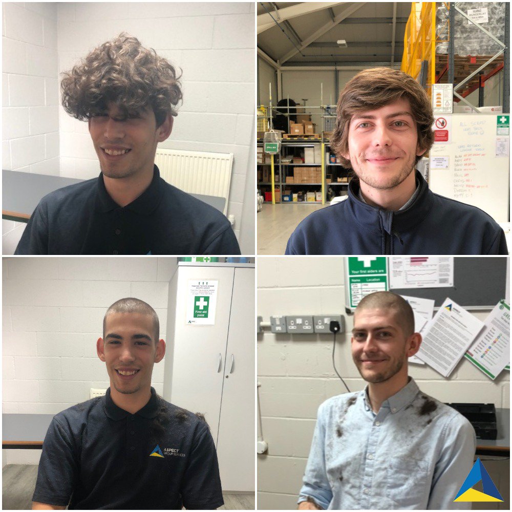 A big thanks to our Staff members Joel and Connor, who raised more than £200 for <a href="/EACH_hospices/">EACH</a> by agreeing to shave their heads, well-done guys we appreciate your sacrifice 👍