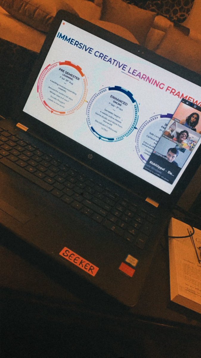 Thank you @PearlAcademyInd @PearlMumCampus for a virtual warm orientation for the batch of 2020! 
I’m glad & excited to be onboard ✨

@nanditaabraham @AJAYSAWHNEY