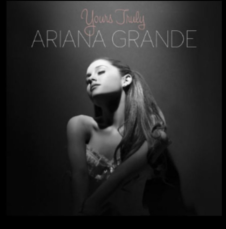 “yours truly” album sold around 869,000 copies worldwide