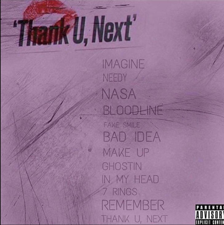 the “thanku next” album sold around 3 million copies worldwide
