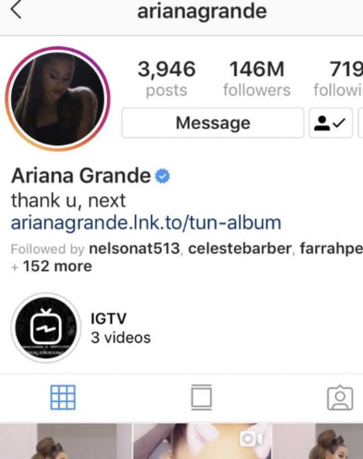 instagram following in 2019