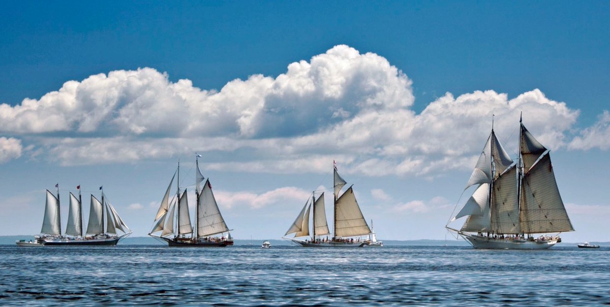 SchoonerMaryDay's tweet photo. Maine is a beautiful state of mind. These images shared in the Atlantic stir my heart. And not just because Mary Day and other members of the Maine Windjammer Association are featured in one of them...although I am biased. Image by Robert Bukaty
https://t.co/PY5Mf1hq9B https://t.co/tcXeU0XhVD