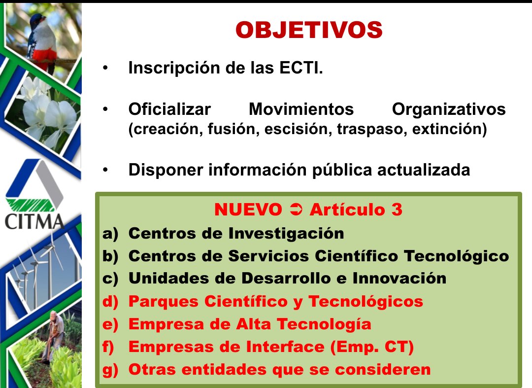 Nuevas #Normasjurídicas #CienciaCubana promueven #nuevas figuras económicas q dinamicen #Innovación #Cuba #InnovaciónSomosTodos #ECTI #Universidad #Interface #ParquesCientíficoTecnológicos #EmpresasAltaTecnología @DiazCanelB @InesMChapman @AlejandroGilF @ElbaRosaPM @AAB_Cuba