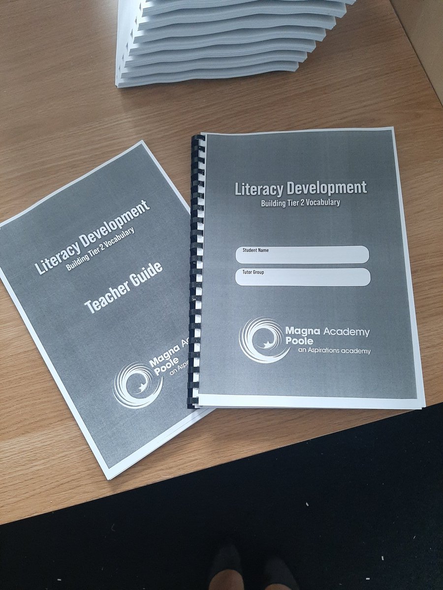 The repro office is full of these wonderful booklets for when our lovely students return. Thank you <a href="/katie_s_ashford/">Katie Fisk</a> for your excellent book! #aspireandachieve