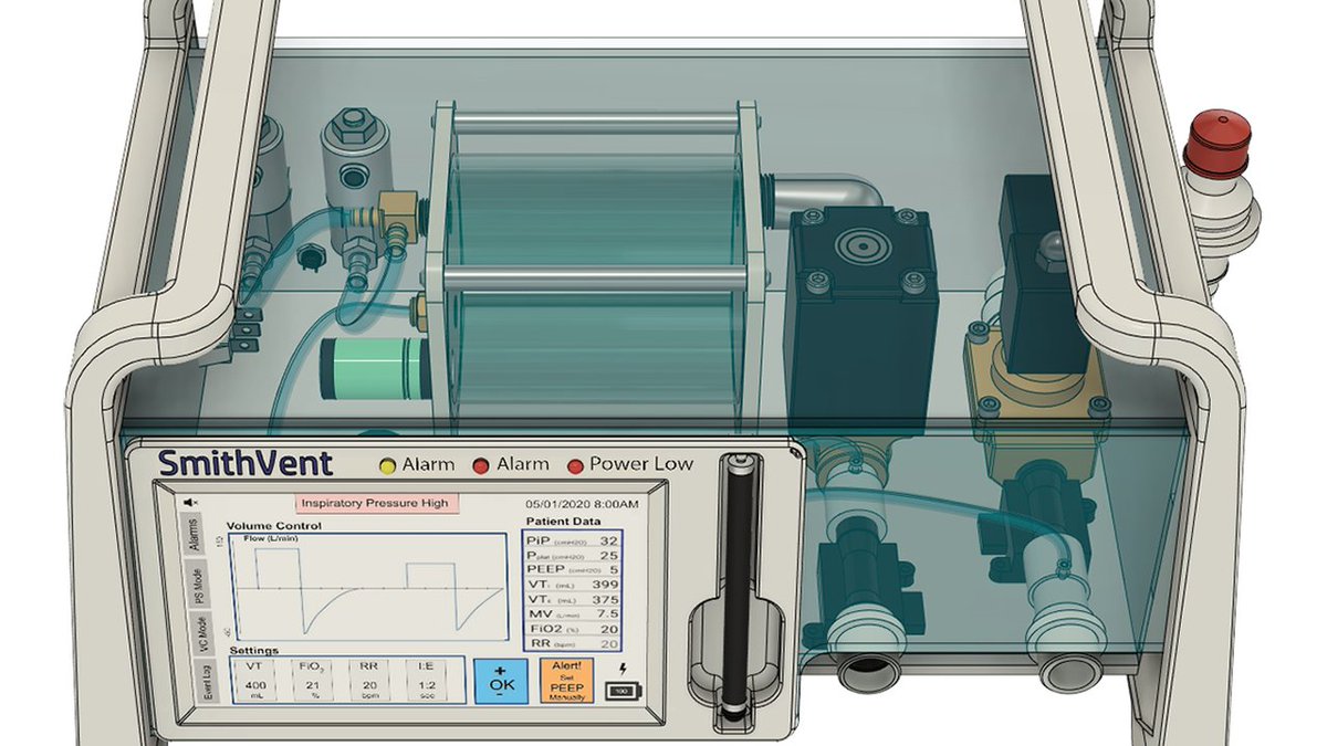 How did the <a href="/smith_vent/">SmithVent</a> team construct a ventilator prototype during quarantine? As team leaders Prof. Susannah Howe and Astrid Landau ’15 explained, the process involved a crash course in remote project management. smithcollege.me/2YB8ROh