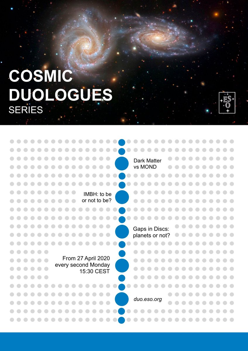 ESO_Sweden's tweet photo. Nästa kosmiska dialog sker på måndag 29 juni klockan 15:30 under titeln "Småskalig struktur i protoplanetära skivor: ett tecken på planetbildning?". https://t.co/necUtgPpuD https://t.co/hwETdzwF8A