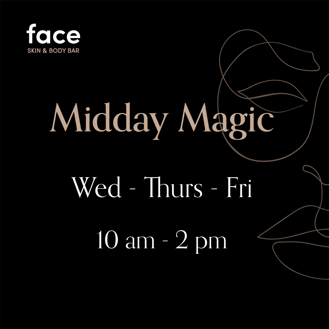 faceSKINBODYba1's tweet photo. Looking for some Midday Magic in your life? Book in for a one hour massage or our one hour Made to Order facial on a Wednesday, Thursday or Friday between 10 am to 2 pm for $95.
.
Follow the link in our bio or call us at 403-454-5607 to book.
.
#faceskinandbody #dewyourday #midda https://t.co/DPZemFx4bb