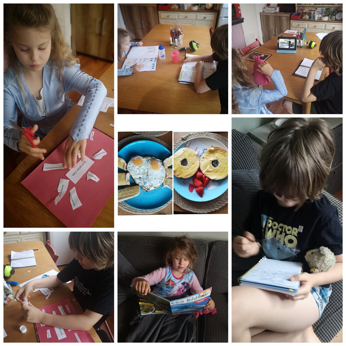 gemmawylde's tweet photo. Owl breakfasts, Creative time (G writing/E reading), Busy Bodies: physical jobs, mind maps &amp; learnt about a typical ballet dancer's day, then a ballet, then created a ballet. Maths sheets &amp; EdShed. @LadywoodKH @MissRobinsonLW @MrStevensLW @srutlandLW https://t.co/uKllG7a9HG