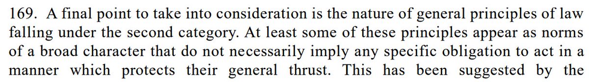 Finally, the SR gestures at a class of general principles that impose no obligations, and create no rights. These principles might be considered 'structural', though I like to think they're also 'characterizing' principles (a la Jeremy Waldron). 18/