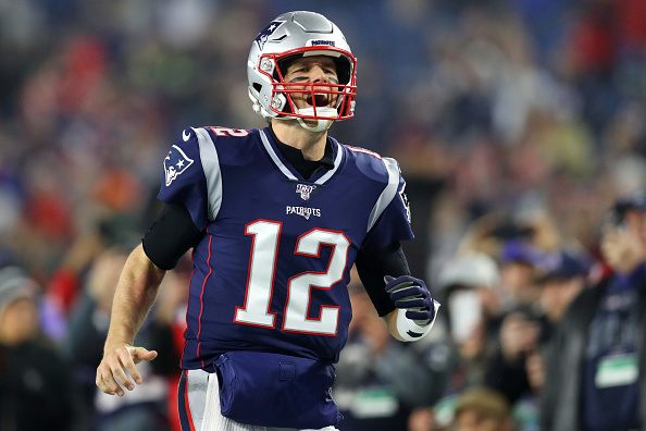 ESPNInsights's tweet photo. According to @EliasSports the Patriots are the first team in NFL history to both lose and add a former MVP in a single offseason. https://t.co/z8PR0kWded
