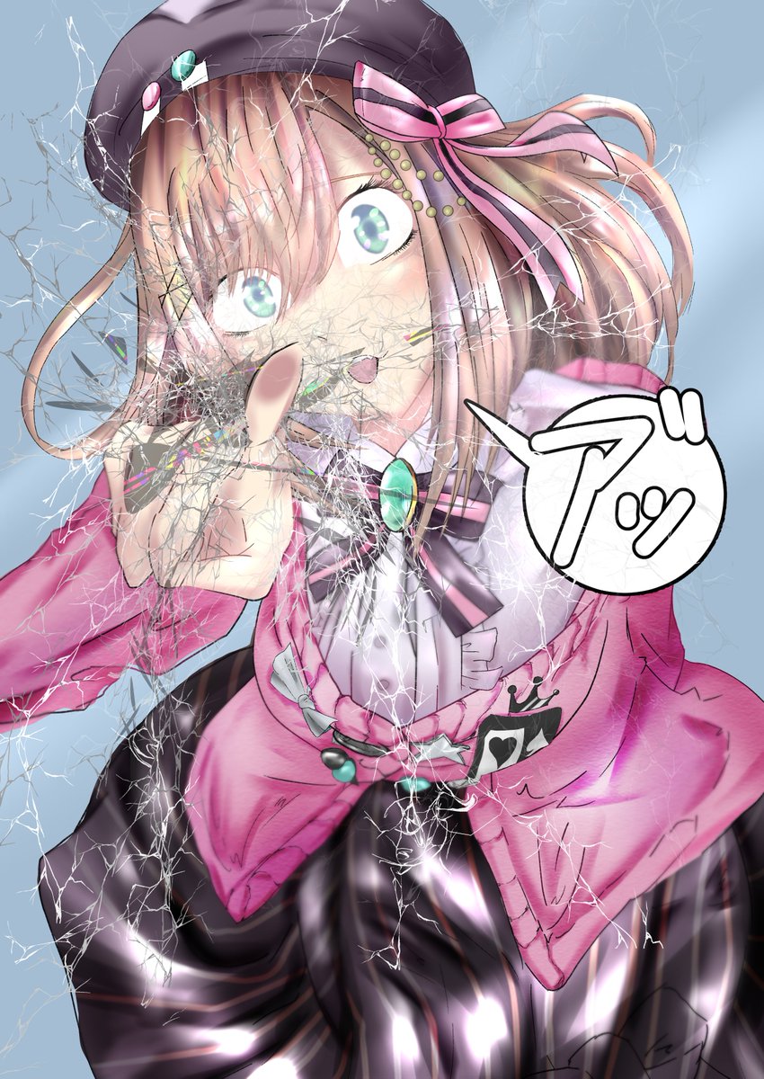 仄 A Twitter 画面の向こうから優しく とても優しく画面をつんつんしてくれる鈴原るるちゃん これは非力な美大生ですね るるのアトリエ イラスト