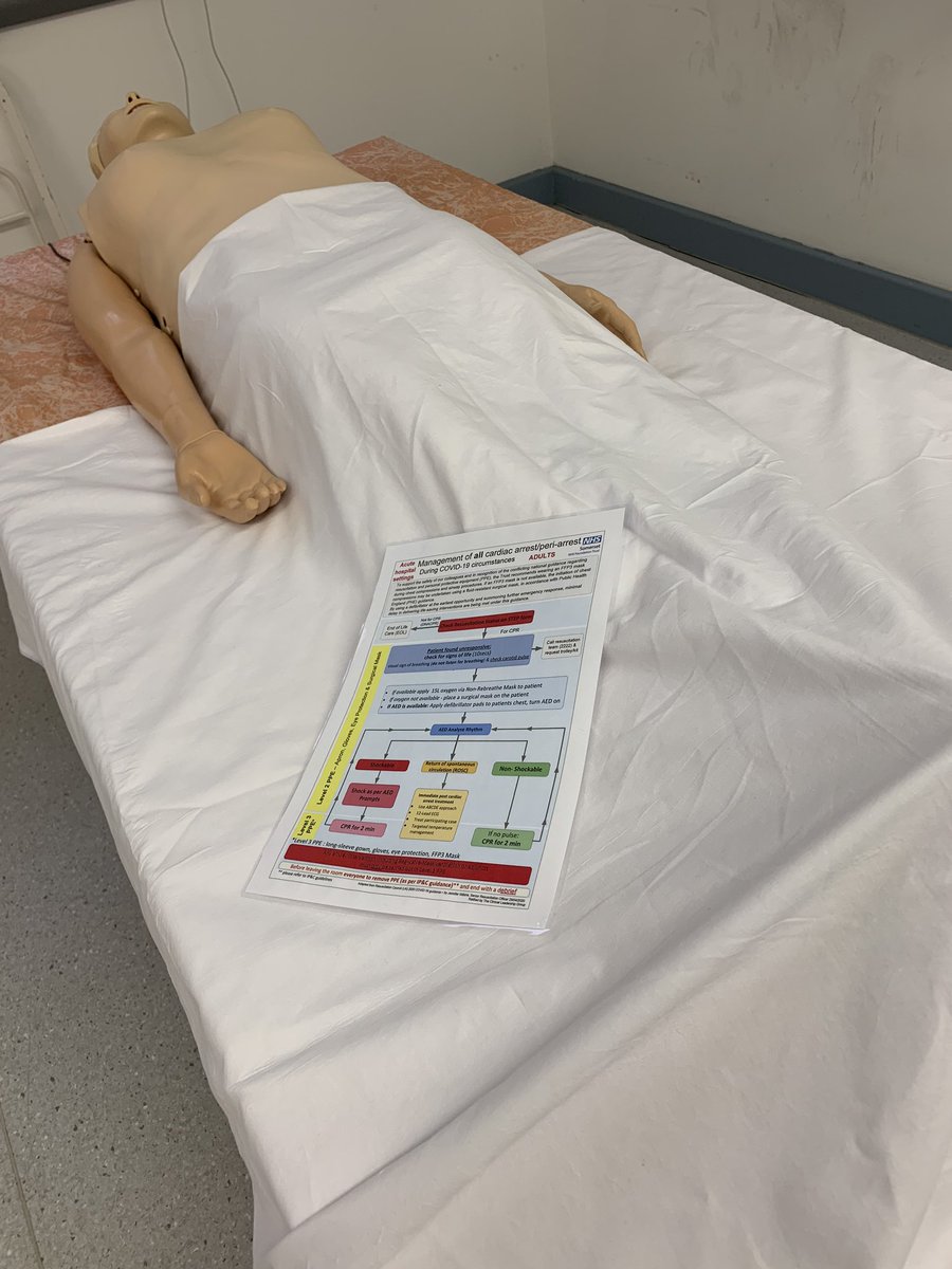 FTResusTeam's tweet image. A new format of BLS Training started today. Book via OWL - eLearning then f2f skills station bookable from completion of eLearning #resus #resusteam #BLS @SomersetFT