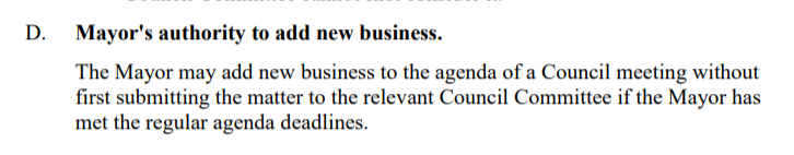 Tory's proposal automatically gets debated because under council procedures the mayor is allowed to introduce new business items. Again, not so with Matlow's motion. Council could decide to hear these items together, but that would, given leanings of council, need Tory's support