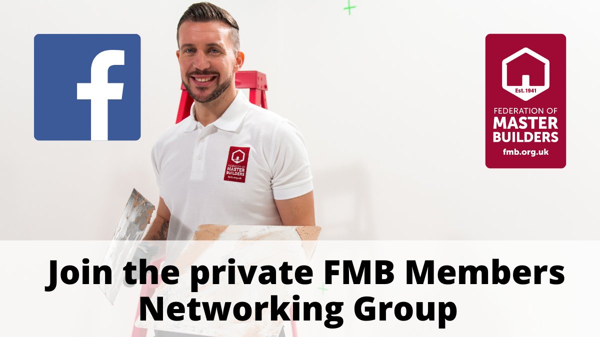 fmbuilders's tweet image. Master Builders are encouraged to join the private FMB Group on Facebook for the opportunity to network, share experiences, ask questions and connect with other members across the UK. Follow the link to join: bit.ly/2xCuB1k
#construction #BuildBetter #MasterBuilders
