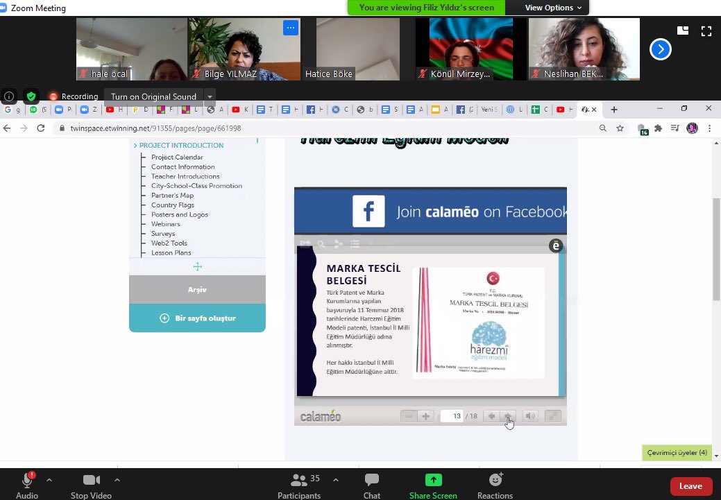 ecehale's tweet photo. Kapanış webinarımıza katılan İl MEM Müdür yardımcımız Sayın Murat Altınöz ve koordinatörümüz Neslihan Bektaş’a ve kurucu ortaklarımıza , emeği geçen herkese teşekkürler 🙏 @Harezmi_STEM @harezmimodeli @aybalam3634 @ylmz_bilge @mvkio @YnsYldrm @harezmiumraniye @tretwinning https://t.co/Nian0Mk6KW