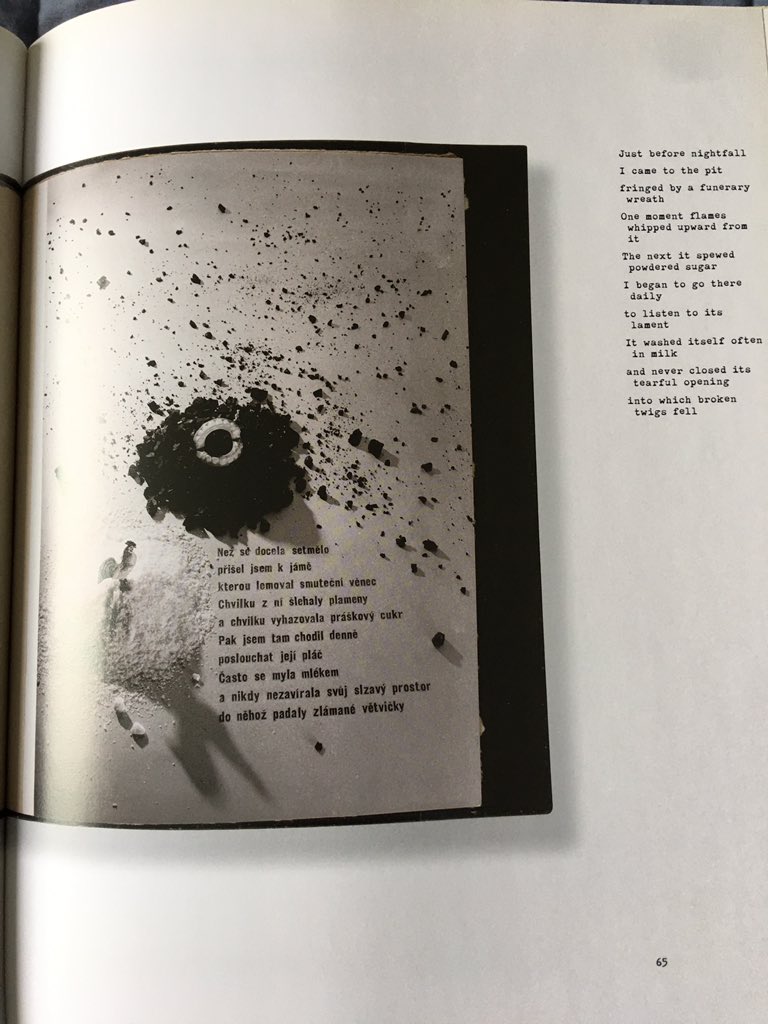 Czech Surrealist Jindrich Heisler was a highly original poet and painter. His book From the Strongholds of Sleep is one of the most stimulating books of visual poetry in any language.