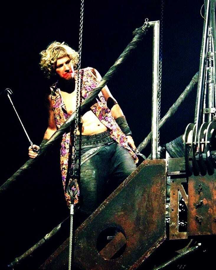 Rammstein France Frau Schneider Rammstein Christoph Doom Schneider Christophschneider Rammsteinfrance Drummer Drums Drumsticks Frauschneider Mig Madeingermany Tour Blondhair Buckdich German Germany Deutschland Band