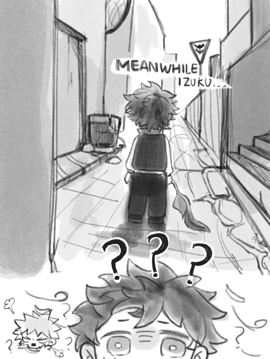 Meanwhile Izuku... 