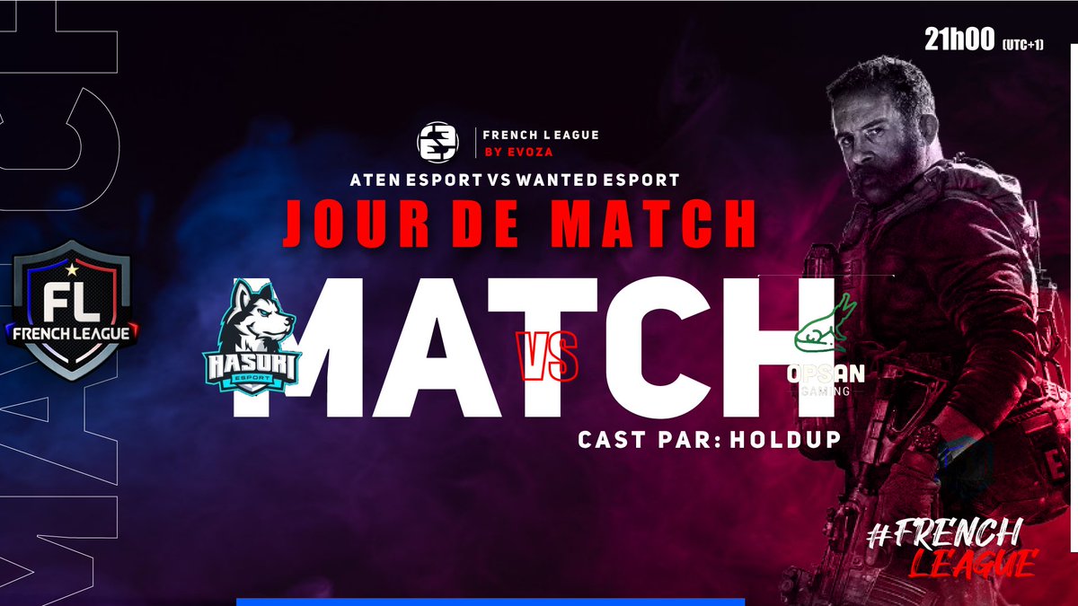 FrenchLeague_'s tweet photo. [FL SAISON 2]

Retrouvez-nous à 21h00 pour cette 3ème rencontre ! 💪🏻

On retrouvera l’équipe @HasukiEsport 🆚 @GamingOpsan ! ⚔️

🎙️ Casté par @UgoLefevre 

📺  https://t.co/i4boK8OLLe…

♥️ Partagez pour un maximum de soutien ! 🇫🇷

#FL https://t.co/ZQuucvGRbG