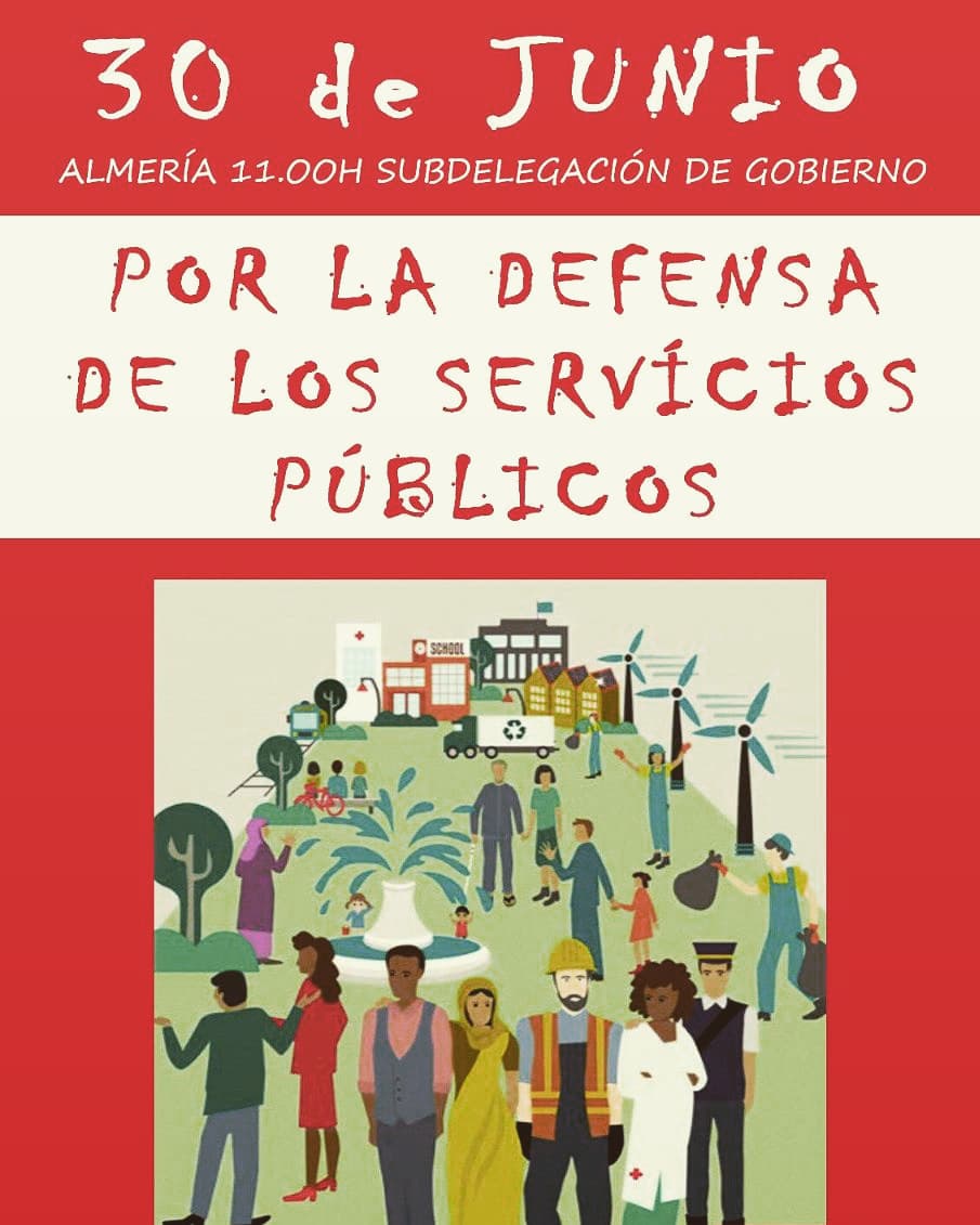 ChoqueSocialALM's tweet photo. Mañana martes en la puerta e la subdelegación del gobierno de Almería salimos a decir #nopagamosmáscrisis https://t.co/3UXwUss0LR