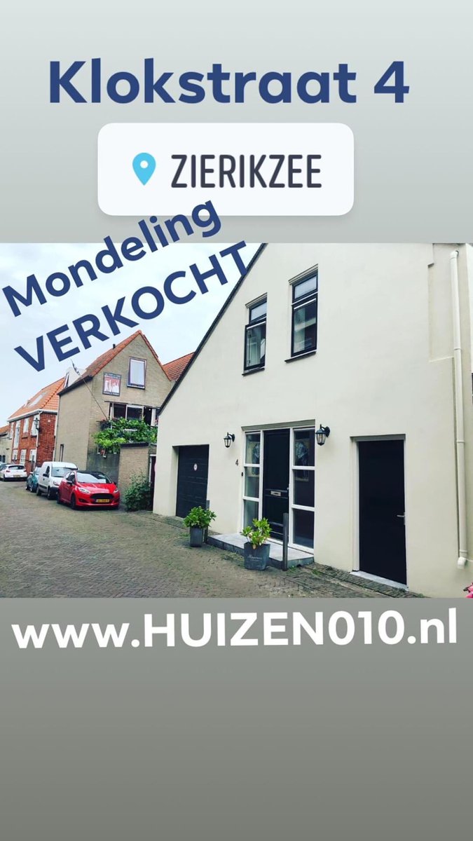 huizen010's tweet photo. Nog meer goed nieuws! 
Klokstraat 4 #zierikzee is vanavond ook mondeling #verkocht
Kopers en verkopers, van harte gefeliciteerd! 🍾🥂

Check onze website en verkoop uw woning ook succesvol en ontspannen! https://t.co/mZWzx8FwVP

#huizen010 #makelaar https://t.co/FDzaosB5A4