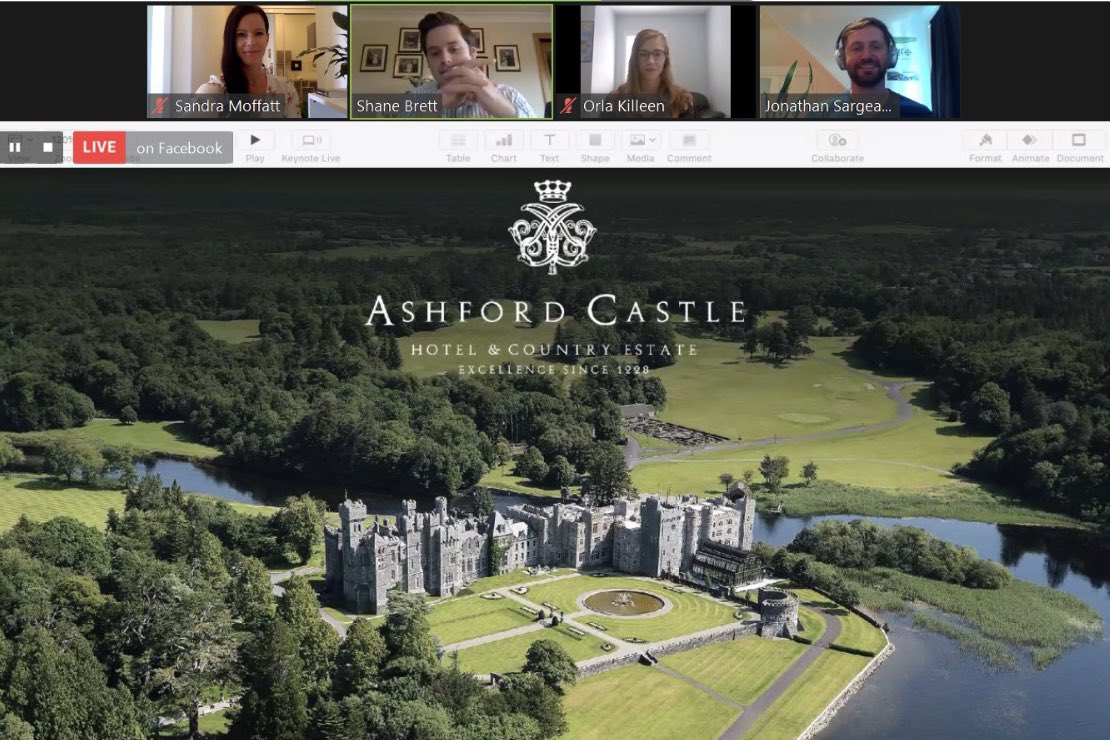 From castle stays to extraordinary exclusive experiences, Ireland has an abundance of choice for luxury travel. Great to connect with our Canadian travel trade to share some highlights alongside <a href="/ritvacations/">RIT Vacations</a> and <a href="/ashfordcastle/">Ashford Castle</a> this afternoon 🏰 #LuxuryTravel #LoveIreland