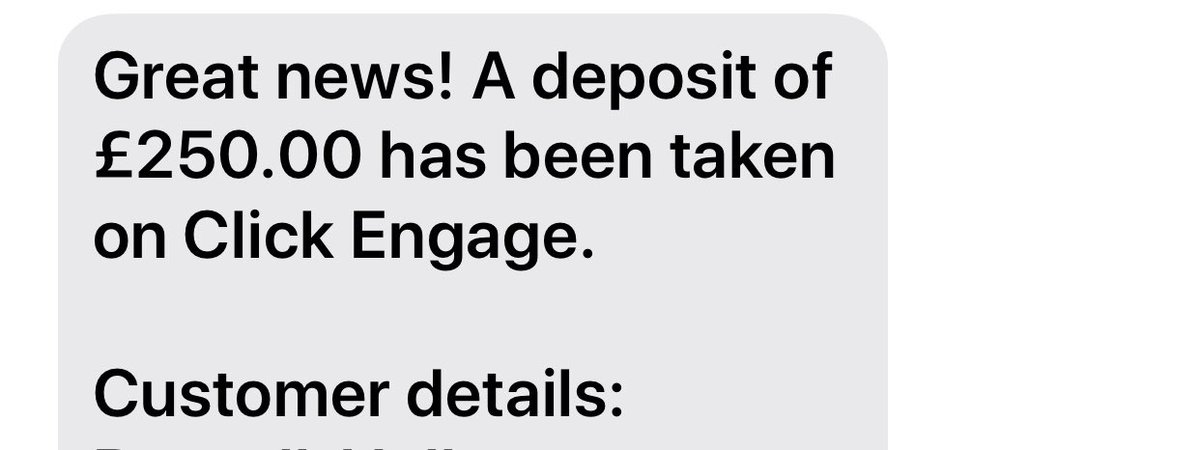 specialistcars1's tweet photo. #boom
Nice to get a text message while having my tea!
#clickengage @ClickDealerLTD @ClickEngage https://t.co/yiumPvgHek