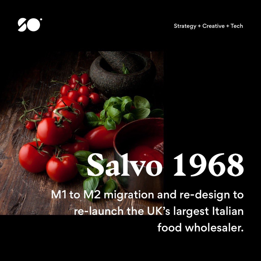 SOtechnology's tweet image. Case study: @salvo1968ltd 
#Magento2 #B2B #ecommerce #DigitalTransformation #Strategy #Tech 

sotechnology.co.uk/work/salvo-196…