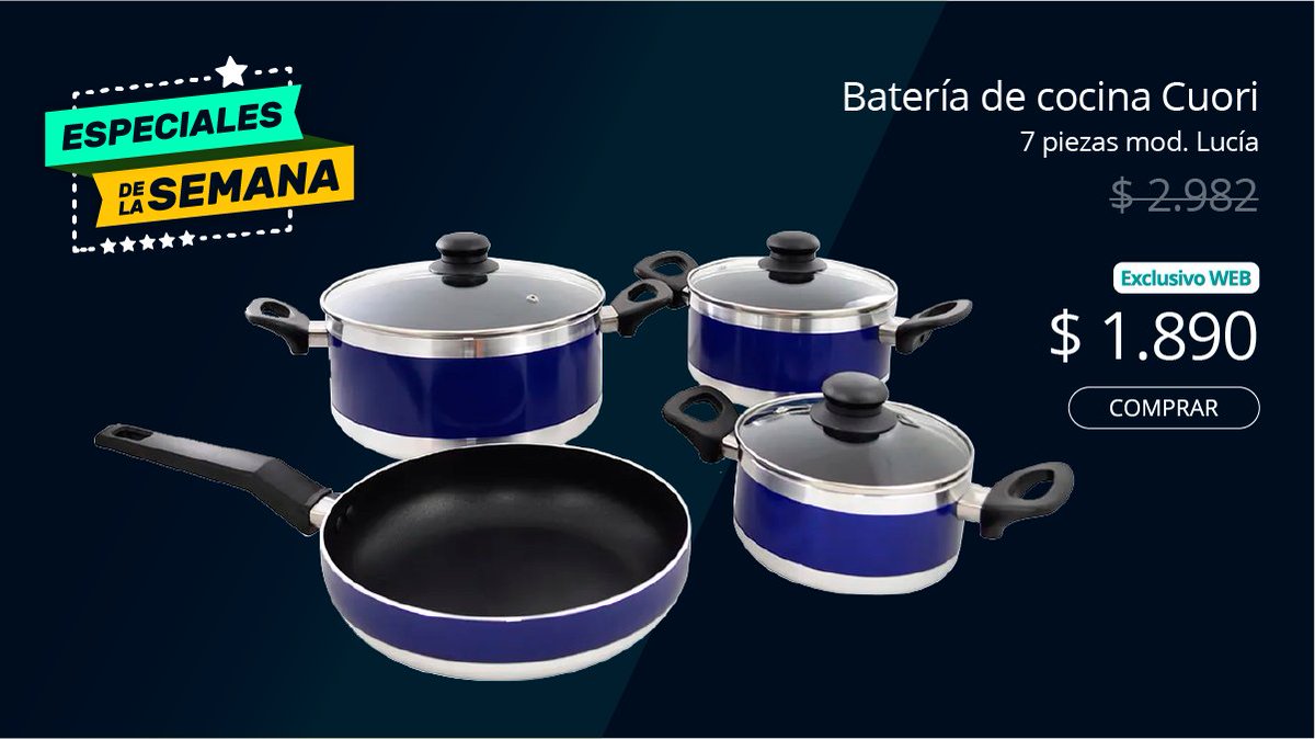 Descuentos exclusivos Online
🚚 Envío a domicilio en todo el país
bit.ly/2CNdH2h