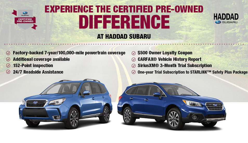Tomorrow is the last day to take advantage of our June specials!

Lease specials as low as $239/ mo on a new 2020 Impreza!

Finance rates as low as 0% on select new models!

Over 50 Certified Pre-Owned Subarus! 

We are open until 7:00pm tonight and tomorrow June 30th!