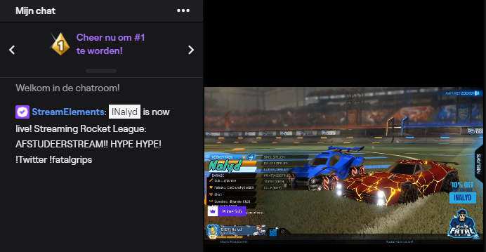 NalydLive's tweet photo. Ik ben live op https://t.co/DSkHBvUBeZ! ROCKET LEAGUE HYPE

#twitch #twitchstreamer #Livestream #TwitchAffilate https://t.co/U5xlJfXlES