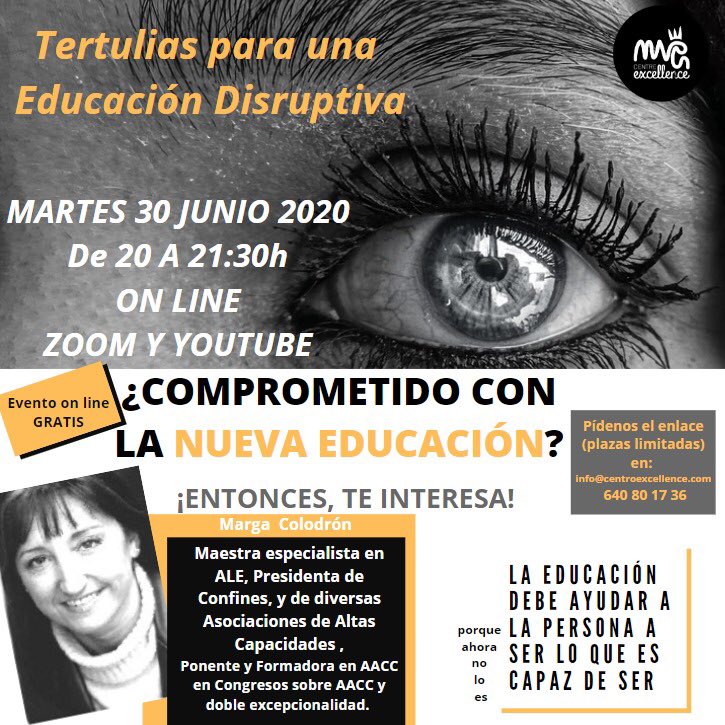Tertulias de Educación Disruptiva tweet media