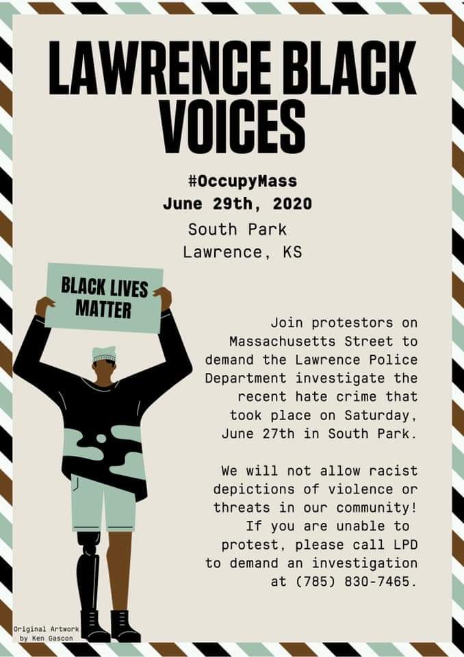 theGranada's tweet photo. We are here again til 4pm today for any protesters who would like access to AC/restrooms. After 4pm, you are welcome at @LuciaLawrenceKS https://t.co/cQvCgmLCfd