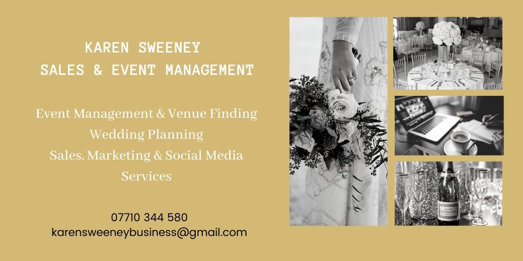 Karen_S_Sweeney's tweet photo. Hello! I'm Karen, I offer sales and event management and marketing services, including venue finding, event planning, wedding planning, marketing and social media.
#Harrogatehour https://t.co/ZYreeJkdLW