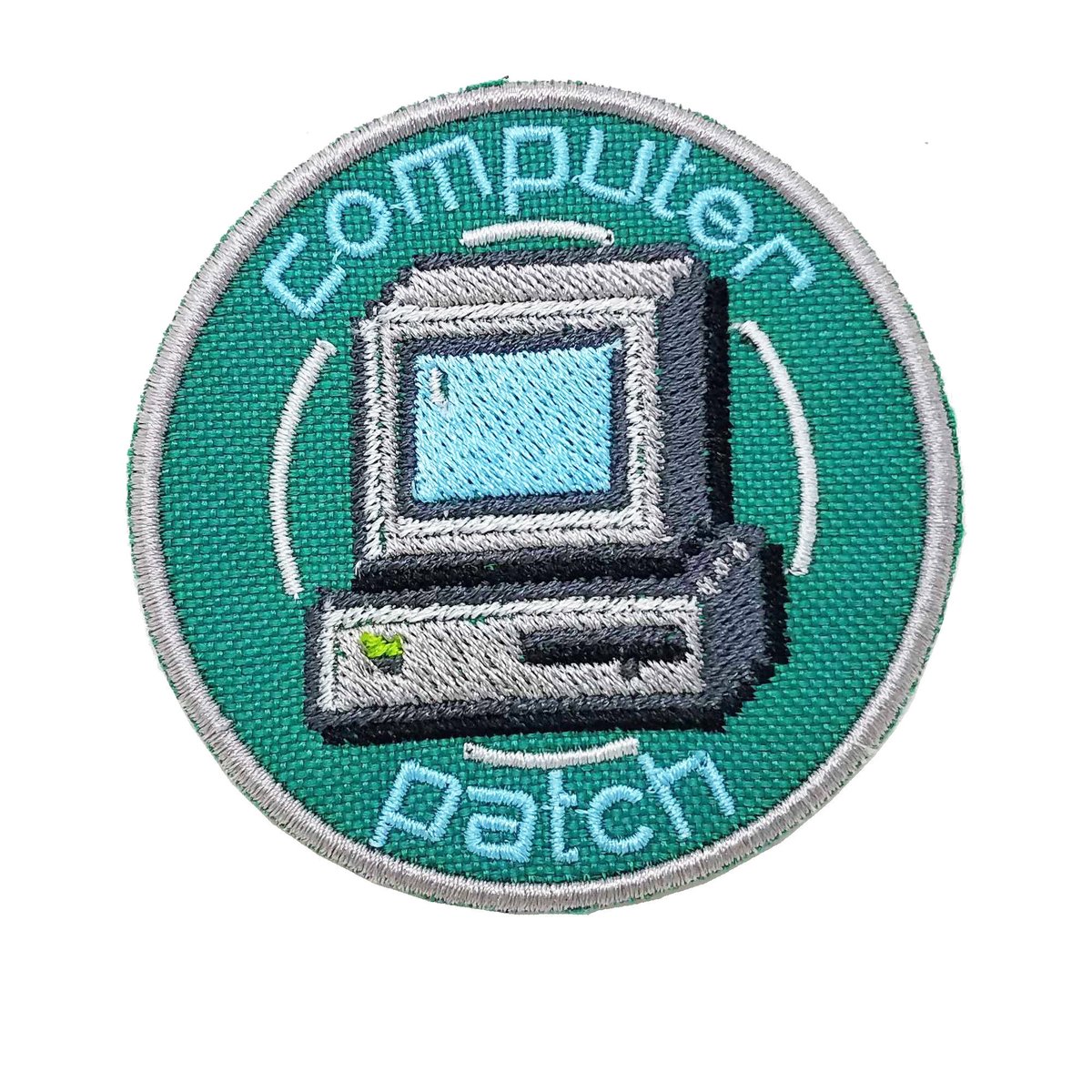 Computer_Patch's tweet image. Recently sold from my #etsy shop! Round Computer Patch Iron on patch - Shiny Metallic Embroidered. etsy.me/2BUtcoD #computerpatch #nerdpatch #geekgiftideas #vintagecomputer #8bitpatch #computer