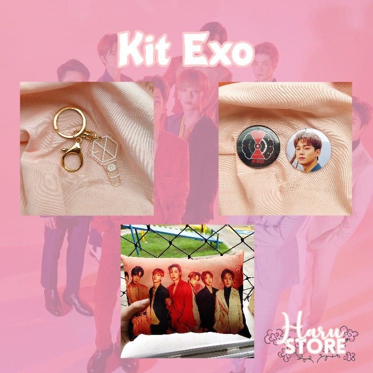 haru_store's tweet photo. Exo'ls novidade que acaba de chegar na Haru Store! Um Kit do Exo super fofo❤️💖

Ítens:

- Uma almofada
- Um chaveiro
- Dois bottons

R$35,00 + frete

Obs: almofada sem o enchimento frete 10 reias, com o enchimento frete a combinar. https://t.co/9zYcqLY7f3