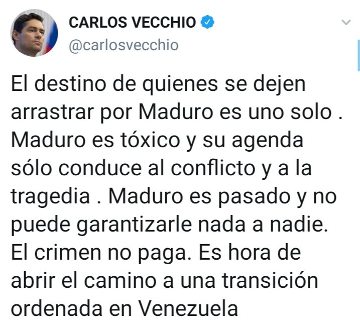 EVTVMiami's tweet photo. #EsNoticia 🇻🇪 "Maduro es tóxico". Así lo señaló el embajador de Venezuela en los EEUU Carlos Vecchio luego que se conocieran las #sanciones impartidas por la #UE contra miembros de la dictadura
#NoticiasEvtv #Venezuela #UE #29Jun #EvtvContigo https://t.co/Dp0SR7pxI5