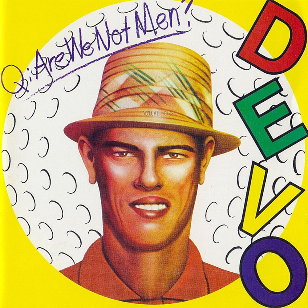 The Art of Album Covers .A 1960s Chi Chi Rodriguez golf club cover..Image used by Devo on Q: Are We Not Men? A: We Are Devo! released 1978.