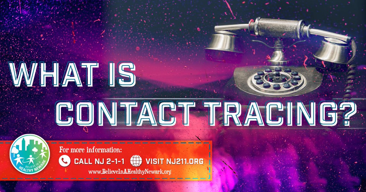 Healthy_Newark's tweet photo. What is #contacttracing? When someone tests positive for #COVID19, the local #healthdepartment works with the patient to contact every single person who may have been exposed to the disease. Experts recommend a 14 day #quarantine for any individual within 6ft of a #confirmedcase https://t.co/EsJ2PmUAkV