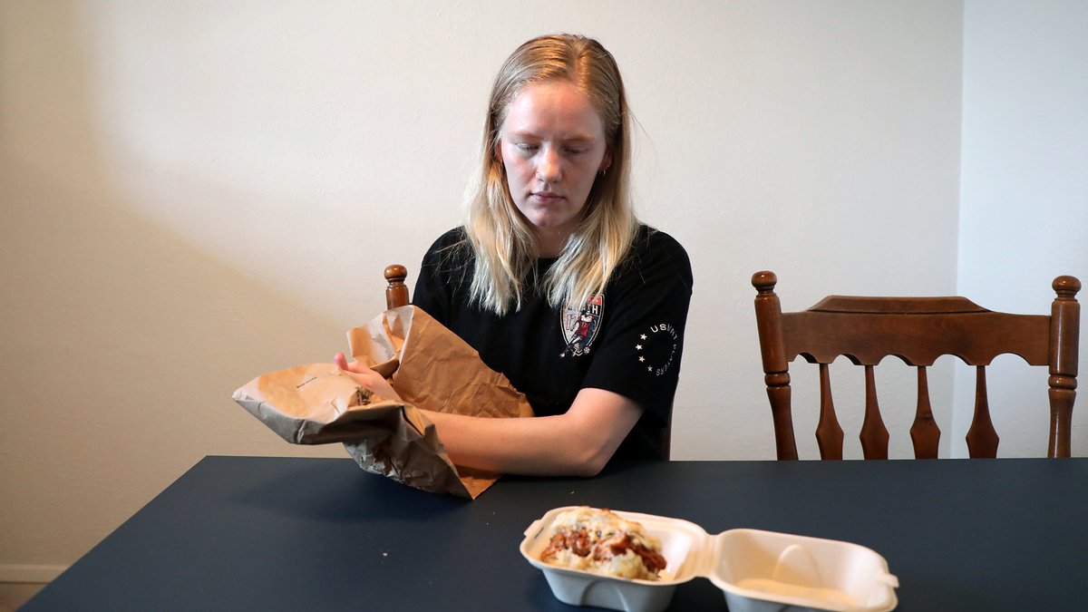 TheOnion's tweet photo. Delivery Bag Gets Battlefield Promotion Up To Napkin https://t.co/eVf0UbVjEu https://t.co/IBd0NQel2g