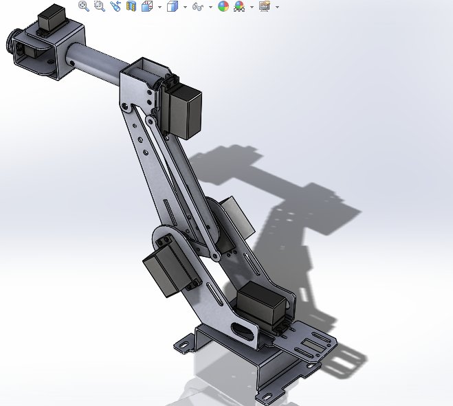 BinShaif's tweet photo. 5DOF pick and place arm Robot #solidworks #3D #3Ddesign #2Ddesign #2DCut #cnc #cnccutting #2dDrafting
#armrobot #robotics #assembly https://t.co/vkKinRhtrO