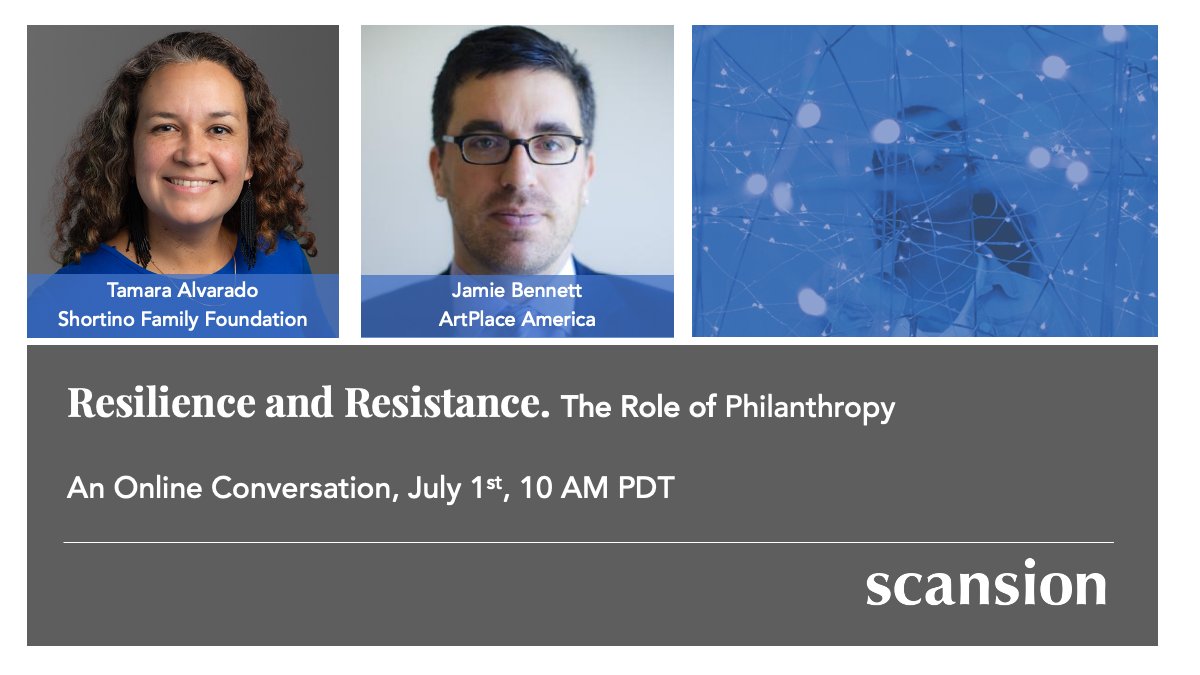 Reminder “Resilience and Resistance - The Role of Philanthropy" - mailchi.mp/scansion.com/j…