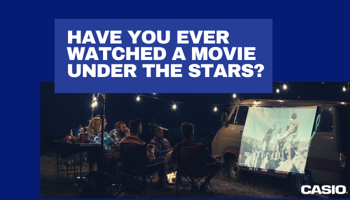 Casio_Projector's tweet image. Nothing beats a #summer screening under the stars. So pop some popcorn, grab your favorite #films, and start planning your #backyard #MovieNight now! bit.ly/2W0D4FF