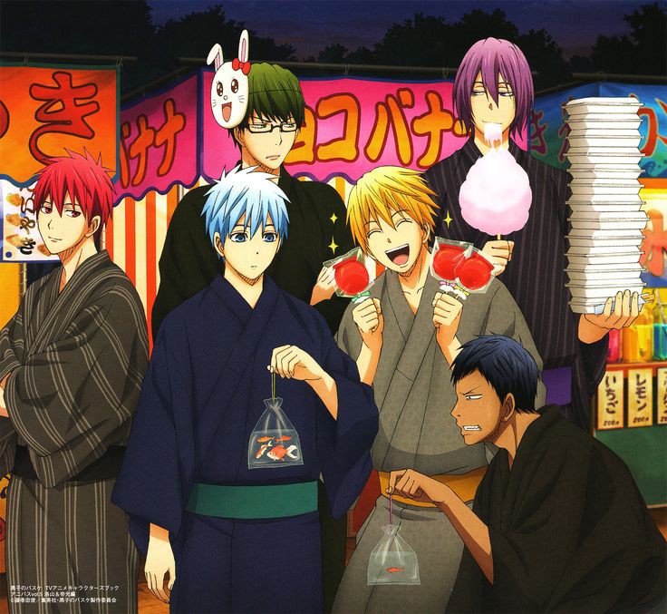 KNB characters favorite food ~ a thread