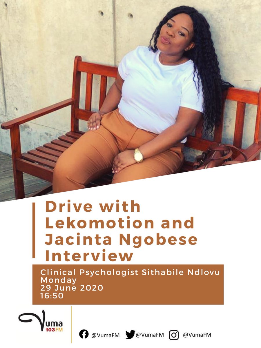 VumaFM's tweet photo. Stress eating with Sithabile Ndlovu
Ever found yourself just eating even when you are not hungry?
#Drive103 with @lekomotion @JacintaNgobese and @BigMike_27 from 15:00-18:00
#VumaFM #Vuma103FM https://t.co/tnevfnH8sd