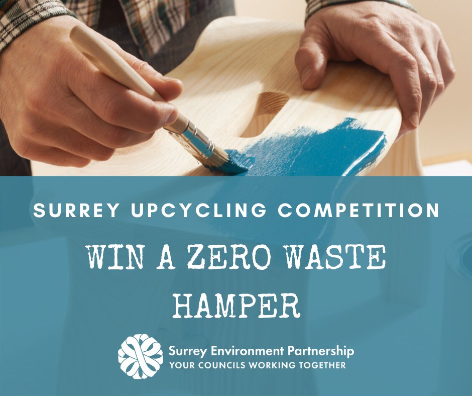 WaverleyBC's tweet photo. Get creative and give an old item a second chance👖🎨

Share your upcycling photos and you could win a zero-waste hamper with goods donated by @FetchemC and @PedricksZero. 

Find out more information and how to enter here 👉 https://t.co/GFt1sYRIQZ 

#secondchance @surreyep https://t.co/SveZJka7pM