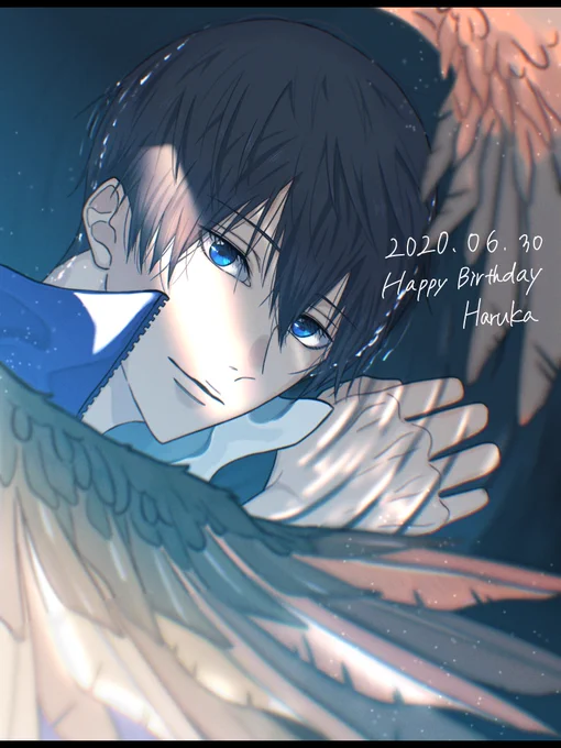 はるちゃんお誕生日おめでとうーーーー!!!!??
あなたの泳ぎについて行きます?‍♂️✨

#七瀬遙生誕祭2020 
#七瀬遙誕生祭2020 