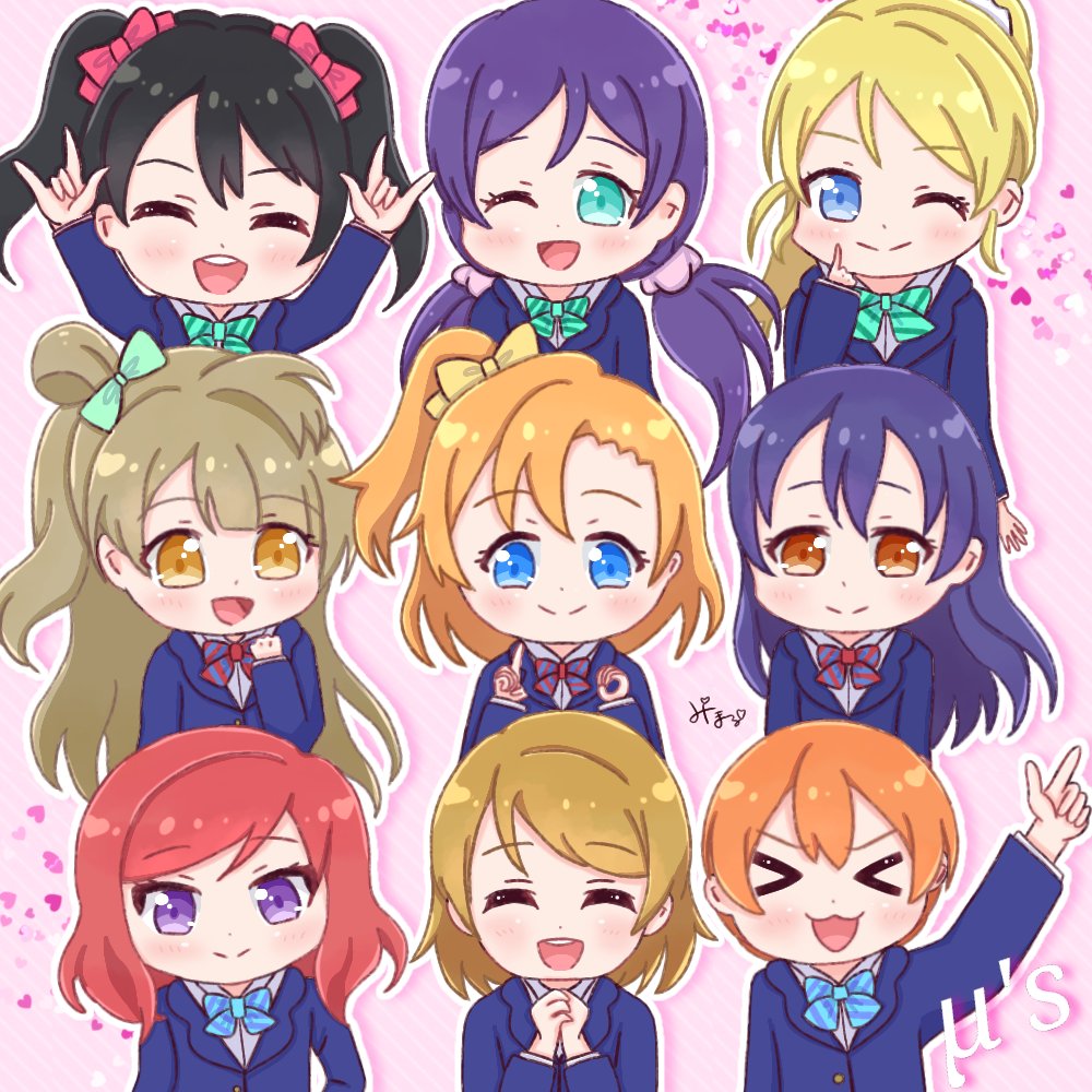 ラブライブ ラブライブ10周年おめでとうございます 沢山の笑顔 元気 感動をありがと みいまる のイラスト ラブライブ ラブライブ10周年おめでとうございます 沢山の笑顔 元気 感動をありがと みいまる のイラスト