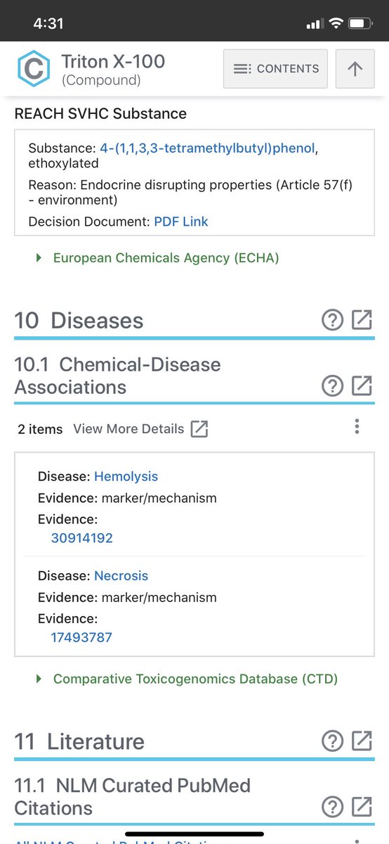 Horrible adjuvants in every vaccine, including things like this hazardous chemical, a spermicide. Package insert showing that no tests have been run to evaluate that