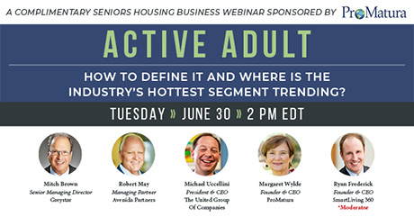 InterFaceGroup's tweet image. Tomorrow, 2PM (ET)! Free seniors housing webinar @SeniorHousingBz: Active Adult: How to Define It &amp;amp; Where is the Industry’s Hottest Segment Trending? Sponsored by @ProMatura

ow.ly/LMl750AcJno

#seniorshousing #seniorhousing #cre #commercialrealestate #InterFaceActiveAdult